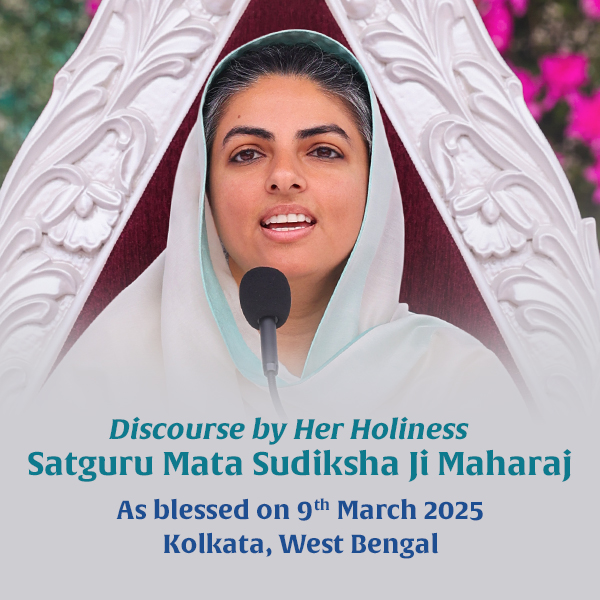 Kolkata, WB, March 09, 2025: Day 2, Eastern and North-Eastern States Samagam -Discourse by Satguru Mata Ji