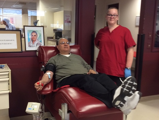 Our first Blood Donation event in Rochester.
