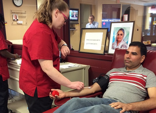 Our first Blood Donation event in Rochester.