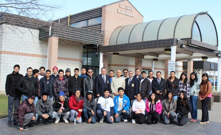 TORONTO BRANCH PARTICIPATES IN TREE PLANTING ON EARTH DAY