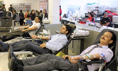 Blood Donation Camp for Manav Ekta Diwas